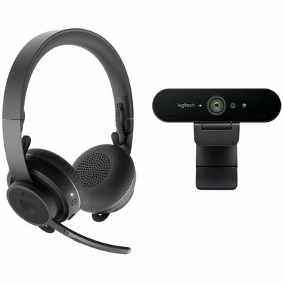 Logitech Pro Personal Video Collaboration Kit (Zone Wireless + BRIO)