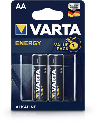 VARTA Energy Alkaline AA ceruza elem - 2 db/csomag