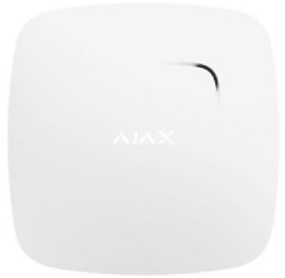 AJAX Füstérzékelő - Vezetéknélküli füst-, fix és hősebesség érzékelő beépített hangjelzővel 85dB@1m, Fehér