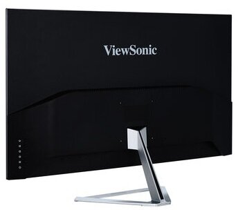 ViewSonic 32" VX3276-MHD-3 - IPS panel 1920x1080 16:9 75Hz 4ms 1000:1 250cd HDMI DP, VESA, SPK, ezüst, káva nélküli