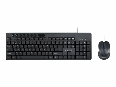 Gembird KBS-UM-04 billentyűzet+egér szett US-Layout