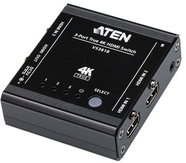 ATEN 3-Port True 4K HDMI Switch