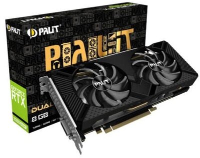 Palit GeForce RTX 2060 SUPER 8GB GDDR6 DUAL HDMI 3xDP - NE6206S018P2-1160A-1