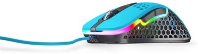 Xtrfy M4 RGB optikai USB gaming egér kék