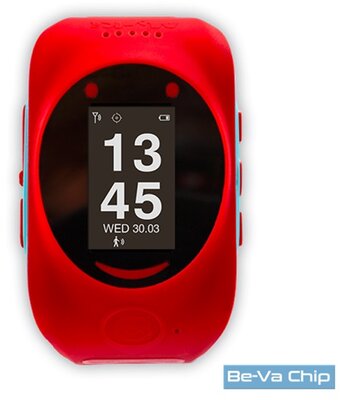 MyKi Watch GPS/GSM piros-kék helymeghatározós gyerek okosóra