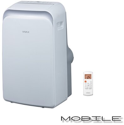 VIVAX ACP-09PT25AEF mobilklíma, hűtés funkció, 2,6 kW, memória funkció, 24órás időzítő, LED képernyő, párátlanítás