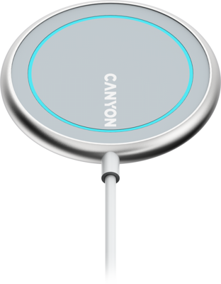 Canyon CNS-WCS100 Wireless charger Output 15W/10W/7.5W/5W, Type c cable