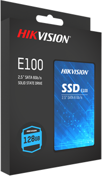 Hikvision 128GB E100 SSD 2.5" 3D TLC SATA3 r:550 MB/s w:430 MB/s - HS-SSD-E100/128G