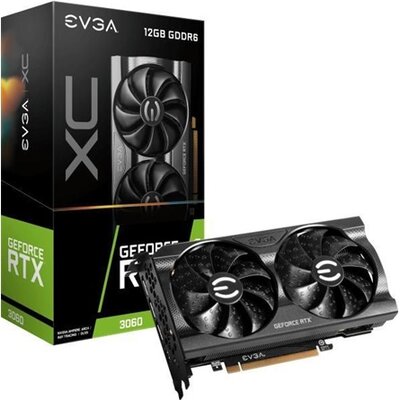 EVGA GeForce RTX 3060 12GB GDDR6 XC Gaming HDMI 3xDP- 12G-P5-3657-KR