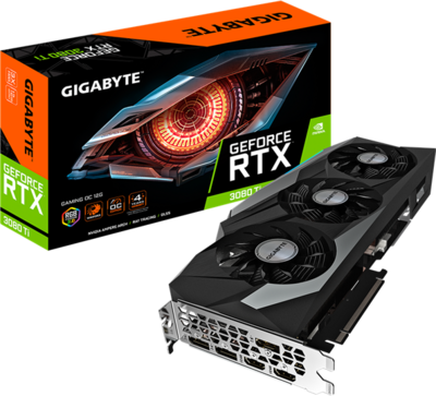 Gigabyte GeForce RTX 3080Ti 12GB GDDR6X GAMING OC 2xHDMI 3xDP - GV-N308TGAMING OC-12GD