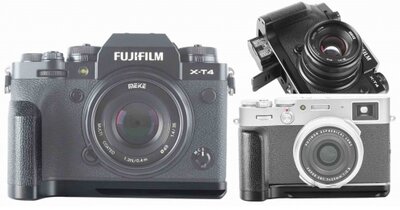 FUJIFILM FINEPIX X-E4 váz + markolat és ujjtámasz Fekete