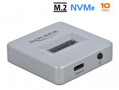 DELOCK USB 3.2 Gen 2 Docking Station M.2 NVMe SSD