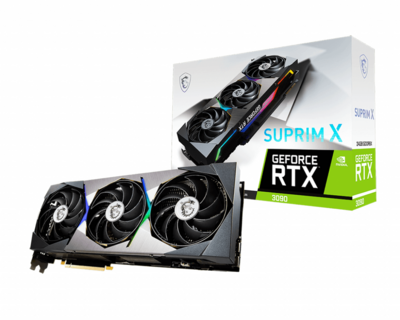 MSI GeForce RTX 3090 24GB GDDR6X SUPRIM X 24G HDMI 3xDP - GeForce RTX 3090 SUPRIM X 24G