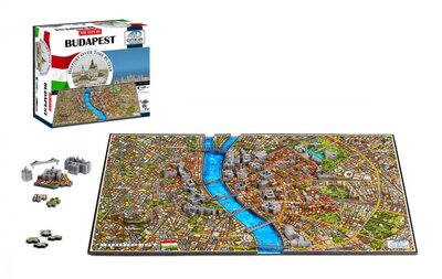 4D City Puzzle - Budapest
