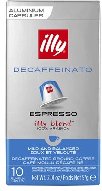 Illy NCC Espresso Decaffeinato koffeinmentes 10 db kávékapszula