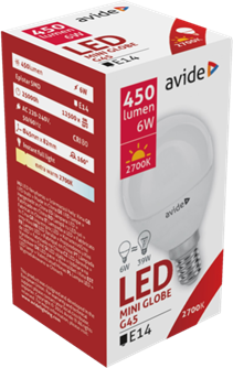 Avide ABMG14EW-6W IZZÓ LED