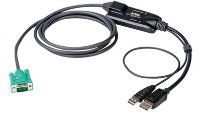 ATEN Átalakító DisplayPort/USB - SPHD-15, 1,8m