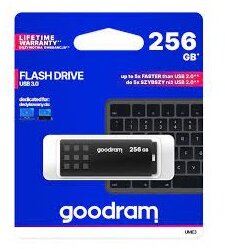 GOODRAM 256GB UME3 USB 3.0 pendrive fekete - UME3-2560K0R11