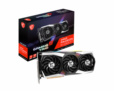 MSI AMD Radeon RX 6800XT 16GB GDDR6 GAMING X TRIO 16G HDMI 3xDP - RADEON RX 6800 XT GA