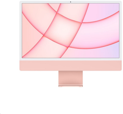 Apple iMac 24" Retina 4.5K 2021 M1/8GB/256GB rózsaszín (MGPM3MG/A)