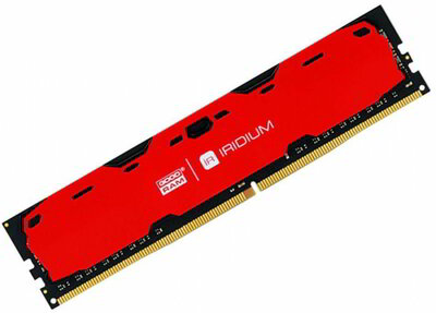 Goodram 16GB 2400MHz DDR4 CL17 DIMM Red, IRDM Series - IR-R2400D464L17/16G