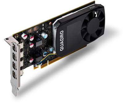 PNY NVIDIA Quadro P620 2GB GDDR5/128bit 512 CUDA PCI Express 3.0 x16 4x Mini DP 1.4 Low Profile - VCQP620V2-SB