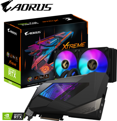 Gigabyte GeForce RTX 3080 10GB DDR6X OC AORUS XTREME WATERFORCE 10G LHR 3xHDMI 3xDP - GV-N3080AORUSX W-10GD 2.0