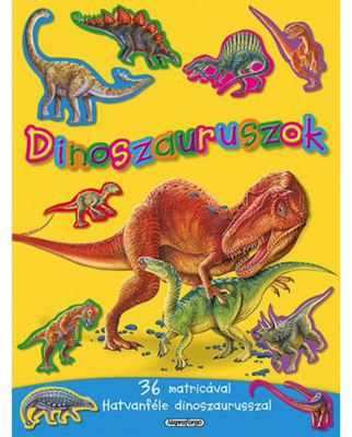 Napraforgó Dinoszauruszok - Mozgalmas matricásfüzet (453055)