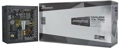 Seasonic 700W Prime Fanless silent desktop 80+ Titanium BOX ATX - PRIME TX-700-FANLESS
