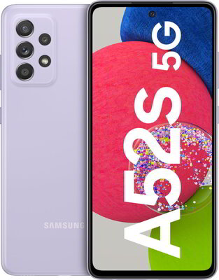 Samsung Galaxy A52s 5G DualSim 6GB/128GB Light Violet - SM-A528BLVDEUE