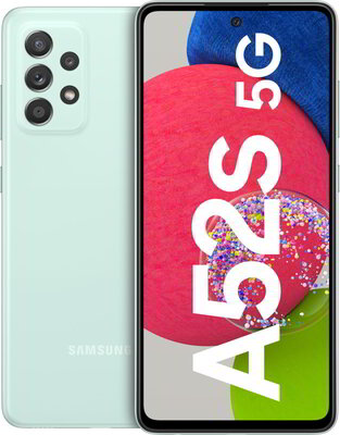 Samsung Galaxy A52s 5G DualSim 6GB/128GB Light Green - SM-A528BLGDEUE