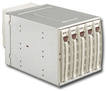 SUPERMICRO SATA Mobile Rack  5x 1" Drives  for SC762 Series, SC830 Series, SC942 Series, Black, Box (12.9x14.6cm)
