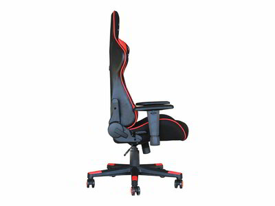 GEMBIRD Gaming chair SCORPION black mesh red skin accents - GC-SCORPION-02X