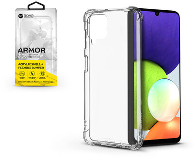 Samsung A225F Galaxy A22 4G szilikon hátlap - Roar Armor Gel - transparent