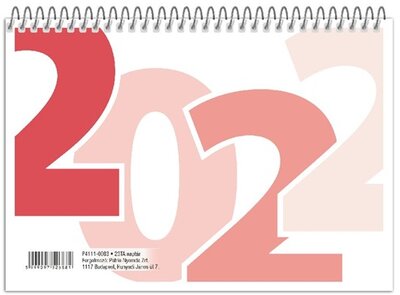 23TA 2022-es asztali naptár