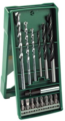 Bosch Mini-X-Line 15 részes vegyes fúró-csavarozó bitkészlet