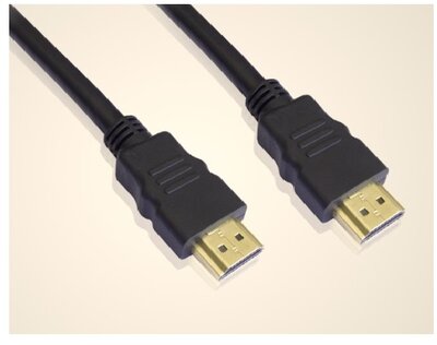 WIRETEK kábel HDMI Összekötő 2m, Male/Male, v2.0, Aranyozott