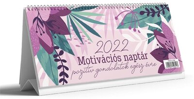 Pátria Design 2022-es motivációs asztali naptár