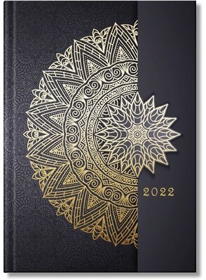 PerioD Deluxe 2022-es B5 heti beosztású Mandala papír határidőnapló