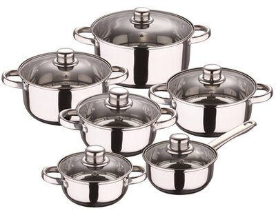 Bergner SG-8016 EDÉNYKÉSZLET 12 RÉSZES