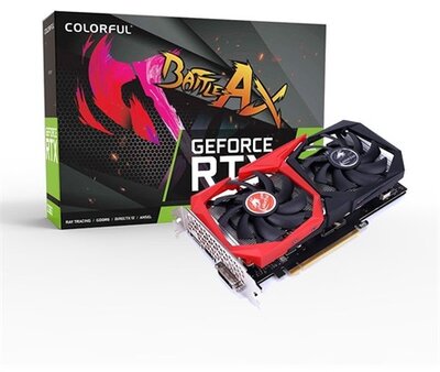 Colorful GeForce RTX 2060 6GB GDDR6 Battle-Ax NB-V DVI HDMI DP - COLORFUL GEFORCE RTX 2060 NB-V