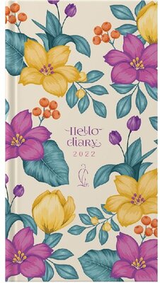 Kalendart Joy 2022-es J035 hello diary álló zsebnaptár