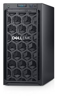 DELL EMC PowerEdge T140 torony szerver (4x3.5"), 6C E-2236 3.4GHz, 1x16GB, 1x1TB 7.2k SATA; H330, iD9 Ba.