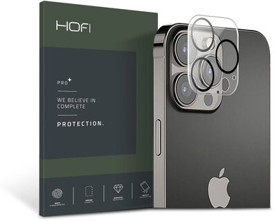 HOFI Cam Pro+ hátsó kameralencse védő edzett üveg - Apple iPhone 13 Pro/13 Pro Max - transparent