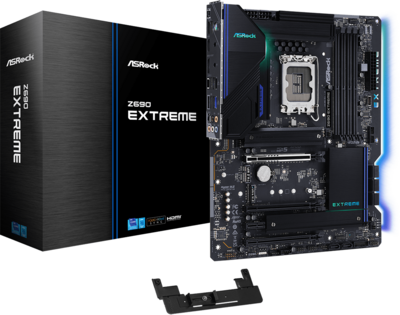 ASRock Z690 s1700 Z690 Extreme 4xDDR4 8xSATA3 3xM.2 4xPCI-E 2.5Gbit LAN ATX