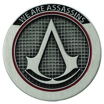 Assassin's Creed "Crest" fém kitűző