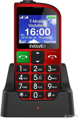 EVOLVEO EP-850-EBR Red / Easy Phone EB