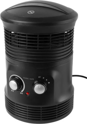 NORDIC HOME HTR-522 Hősugárzó, extra halk, fűtés nélküli ventilátor funkció, minden irányba biztosított levegő kiáramlás