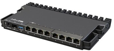 MIKROTIK Vezetékes Router RouterBOARD 7x1000Mbps + 1x2,5Gbit + 1x10Gbit SFP+, Rackes - RB5009UG+S+IN