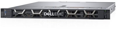 DELL EMC PE rack szerver - R440 (3.5"), 2x 4C S5122 3.6GHz, 2x16GB, 2x2TB NSAS; H740P, iD9 En., (1+1). (DEMÓBAN VOLT)